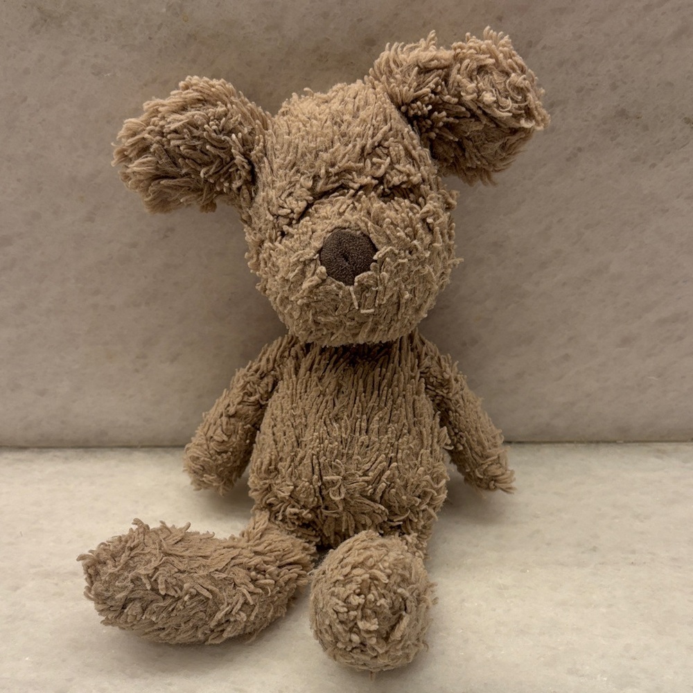 Jellycat Fuzzy Brown Stuffed Dog